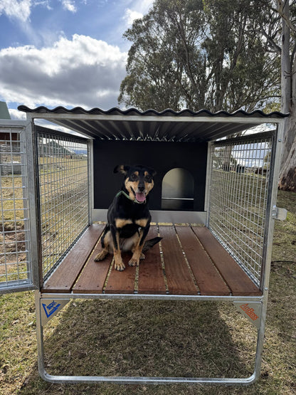 SDK Flat Pack, 1 bay Kennel