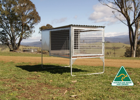 SDK Flat Pack, 1 bay Kennel